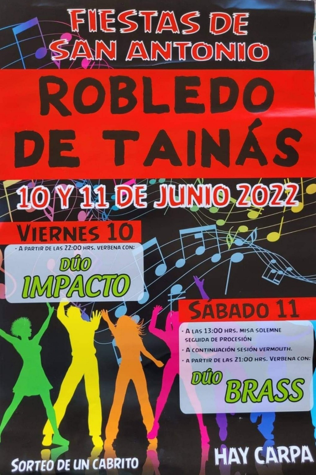 Fiestas Robledo de Tains