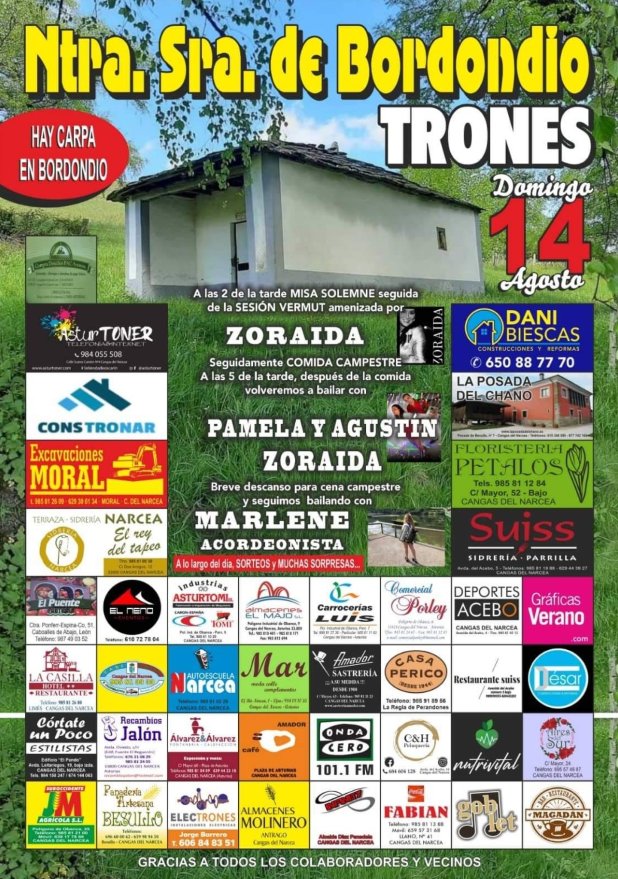 Fiestas en Trones
