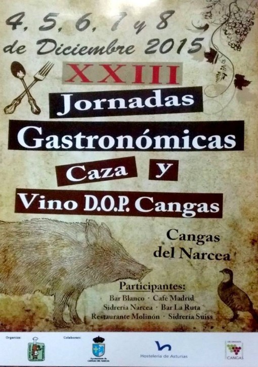 Jornadas Gastronómicas de la Caza y el Vino de Cangas