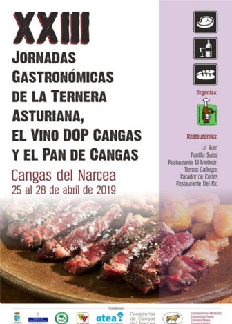 Jornadas Gastronómicas de la Ternera Asturiana, el Vino de Cangas y el Pan de Cangas