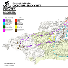 Mapa rutas en bici