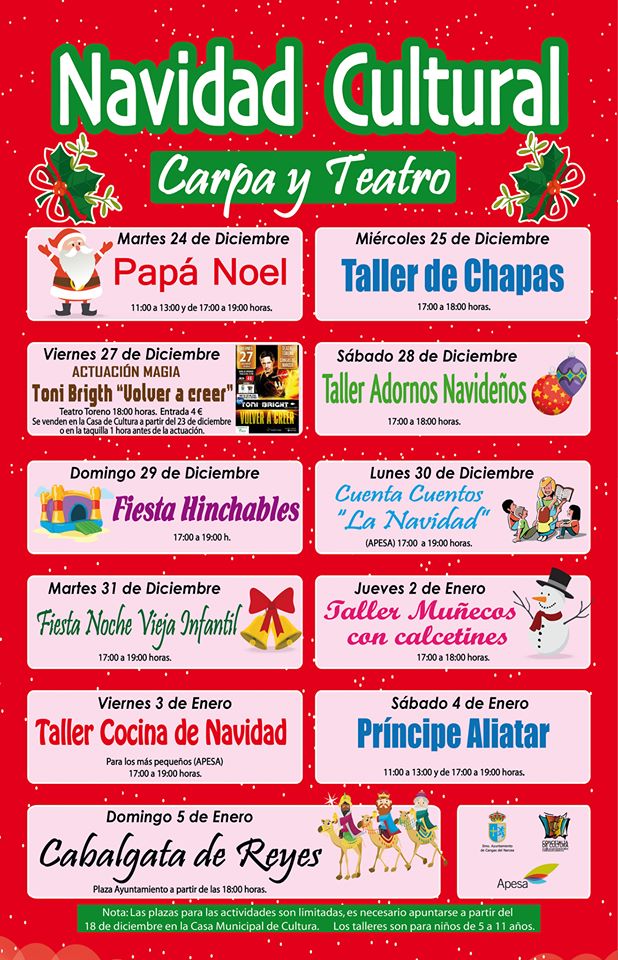 Navidad Cultural Cangas del Narcea 2019