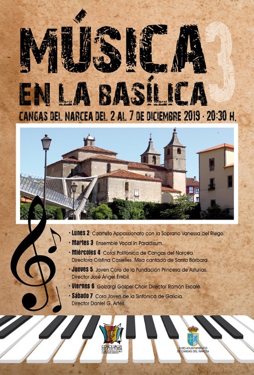 Conciertos Música en la Basílica de Cangas del Narcea