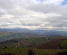 Vista valle Naviego desde L`Acebu