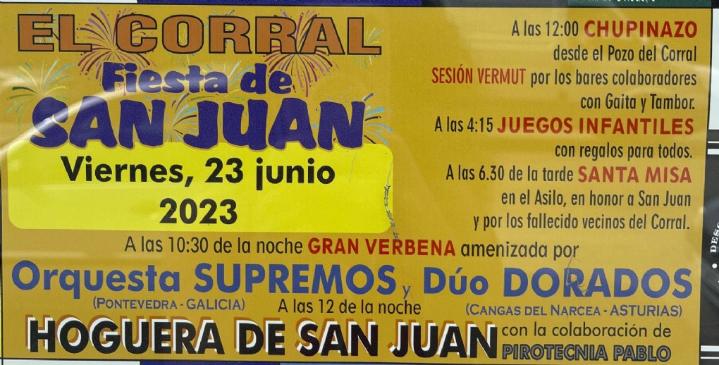 Fiesta de San Juan en Cangas del Narcea