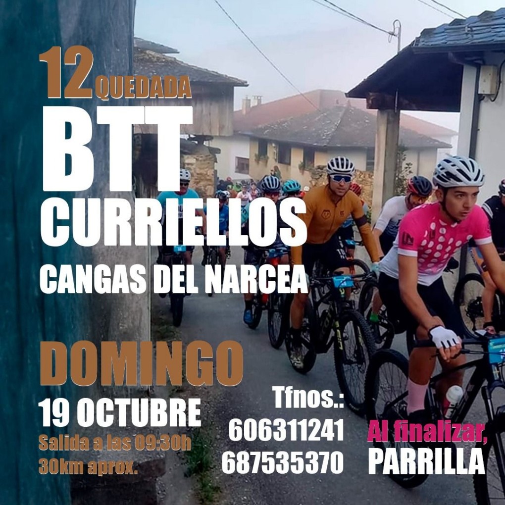 Quedada BTT Curriellos en Cangas del Narcea