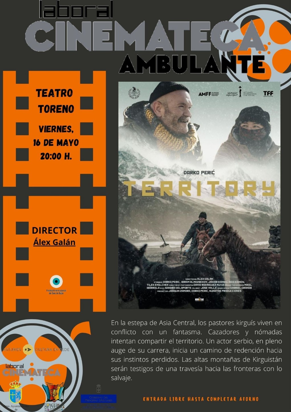 Cine. Territory en Cangas del Narcea