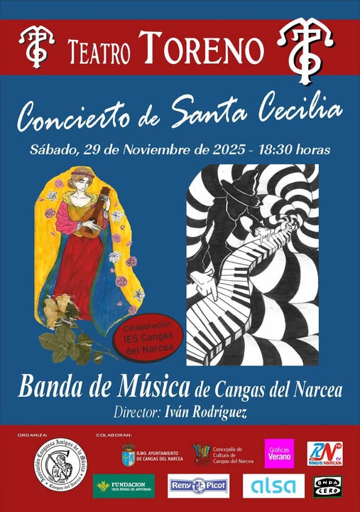 Concierto de Santa Cecilia en Cangas del Narcea