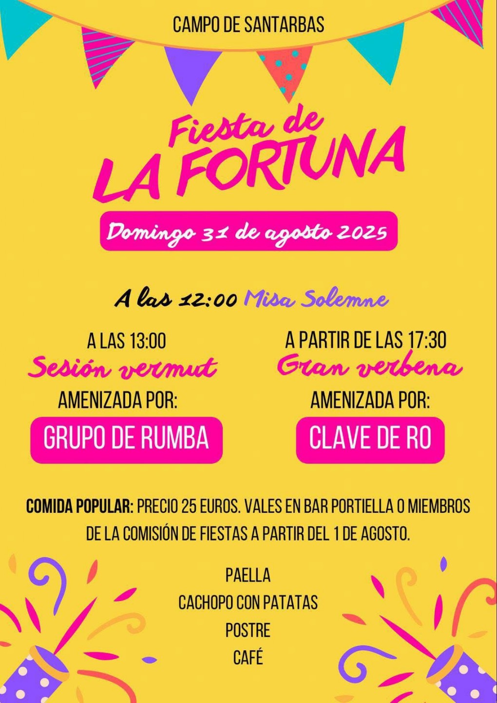 Fiesta de la Fortuna. Campo Santarbas de Cangas del Narcea