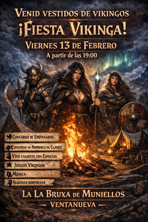 Fiesta Vikinga en la Bruxa de Muniellos 2026