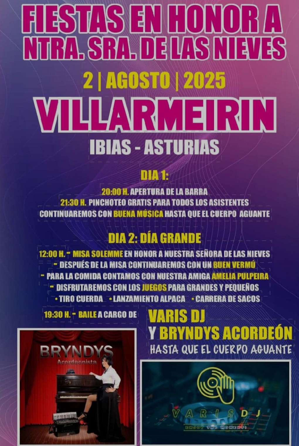 Fiestas de Villarmeirn en Ibias