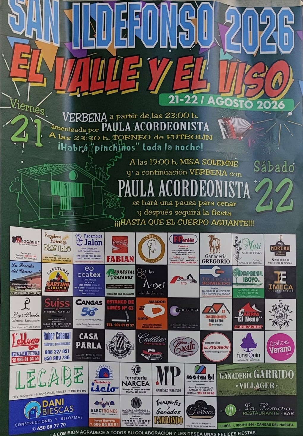 Fiesta San Ildefonso en Cangas del narcea