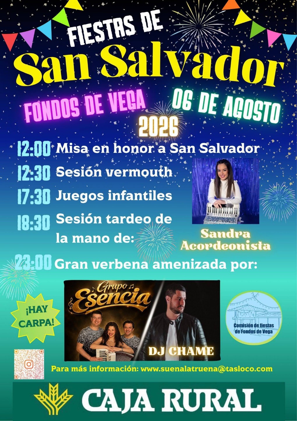 Fiestas de San Salvador en Fondos de Vega, Dega�a