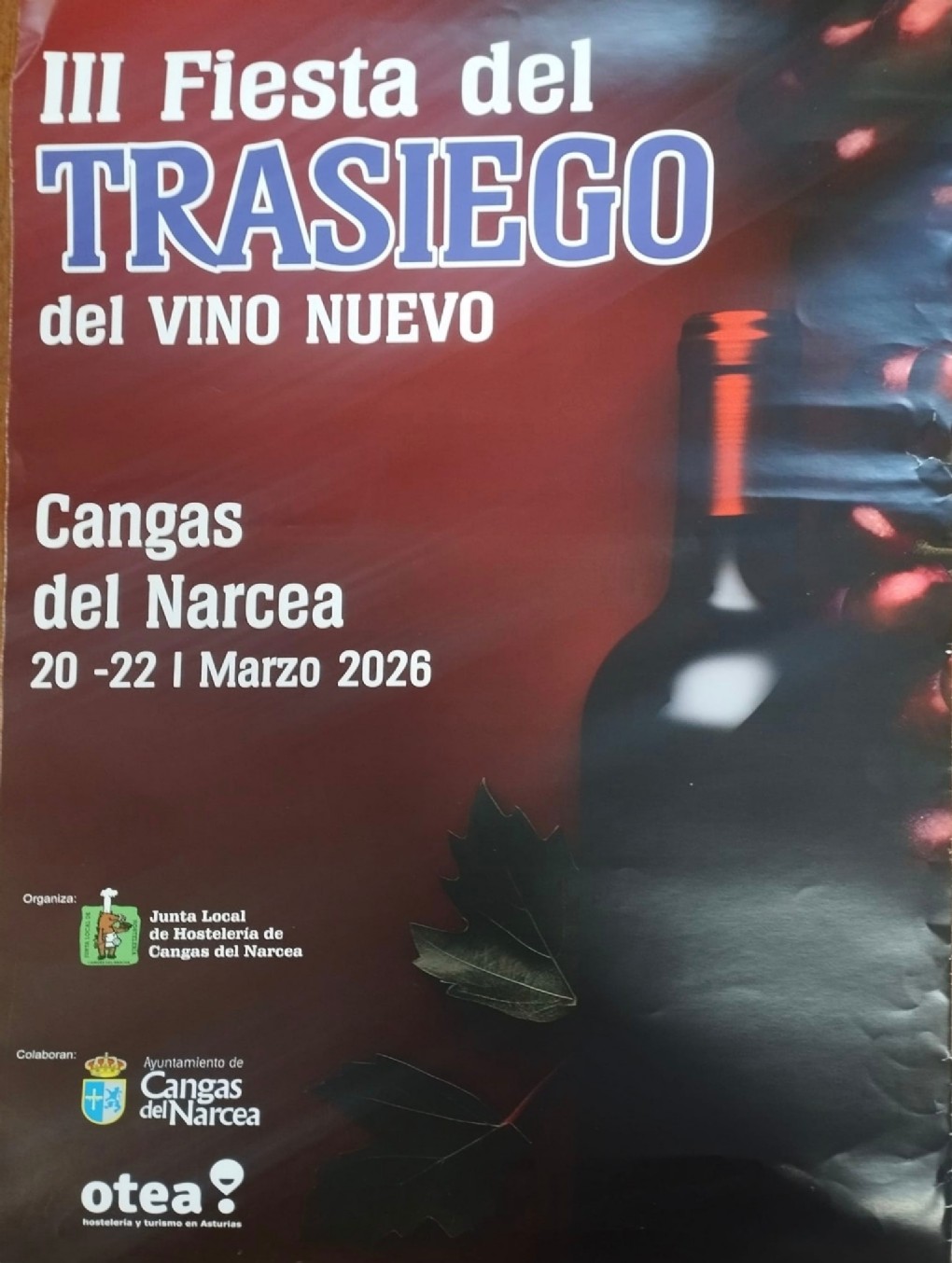 Fiesta del Trasiego del vino nuevo en Cangas del Narcea