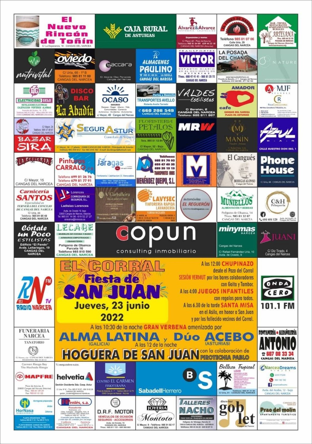 Fiestas San Juan en Cangas del Narcea