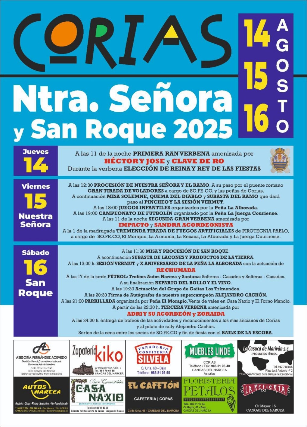 Fiestas de Corias en Cangas del Narcea