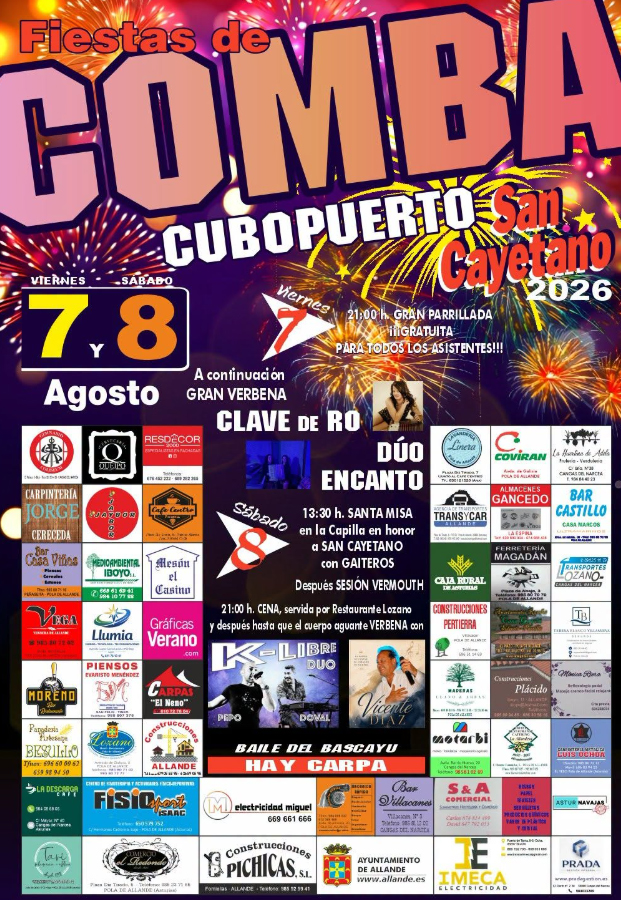 Fiesta de Comba en Cubopuerto 2026