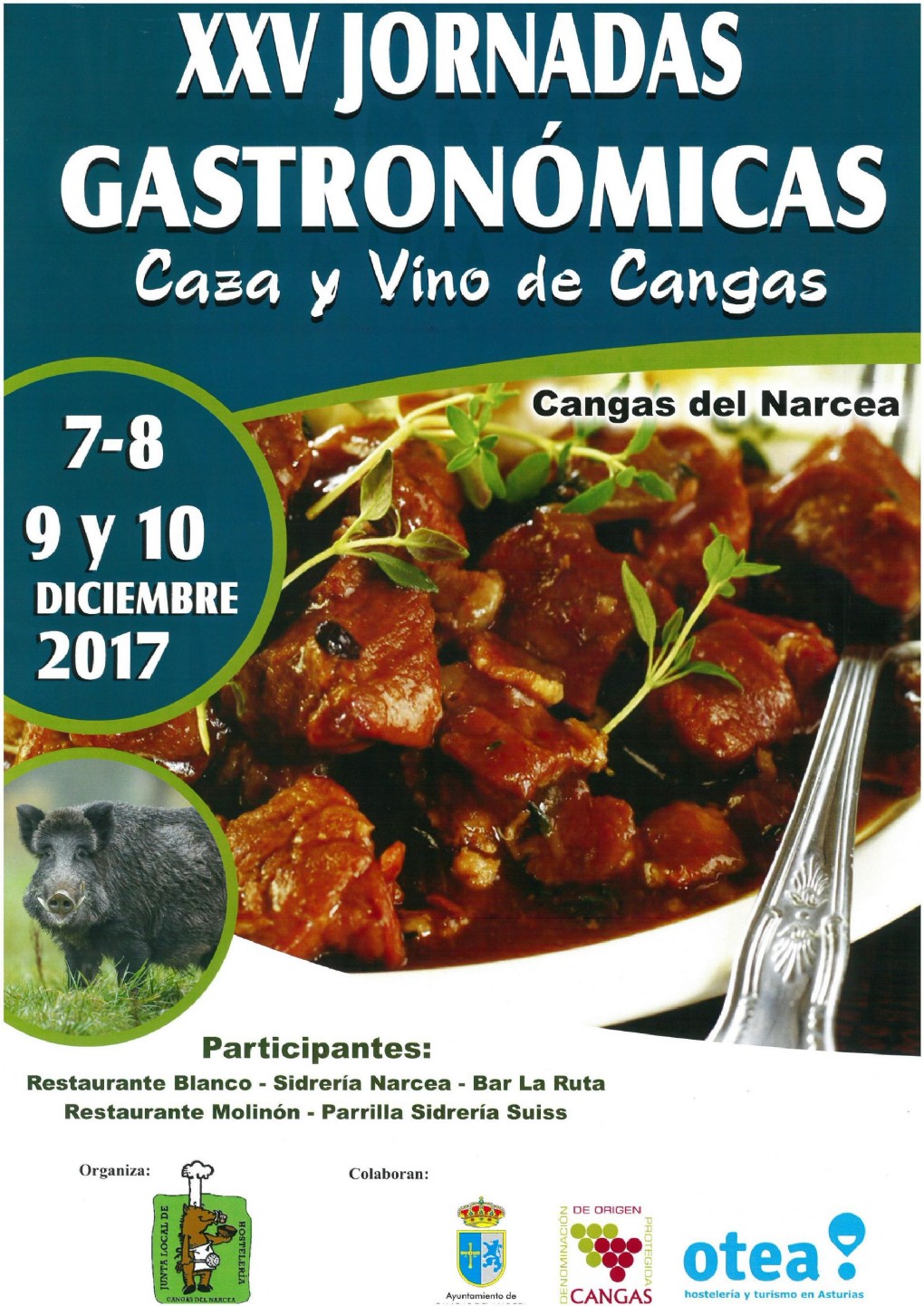 Jornadas Gastronmicas Caza y Vino de Cangas