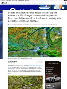 Reserva Natural Integral de Muniellos en Revista Viajar