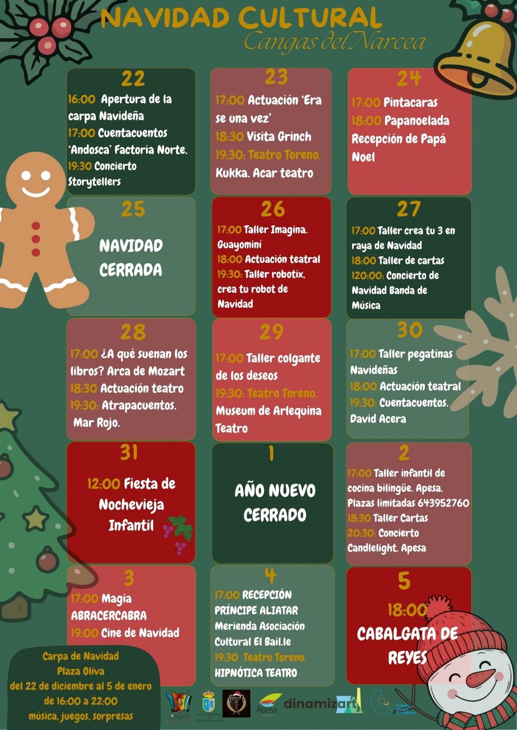 Navidad Cultural. Cangas del Narcea 2025