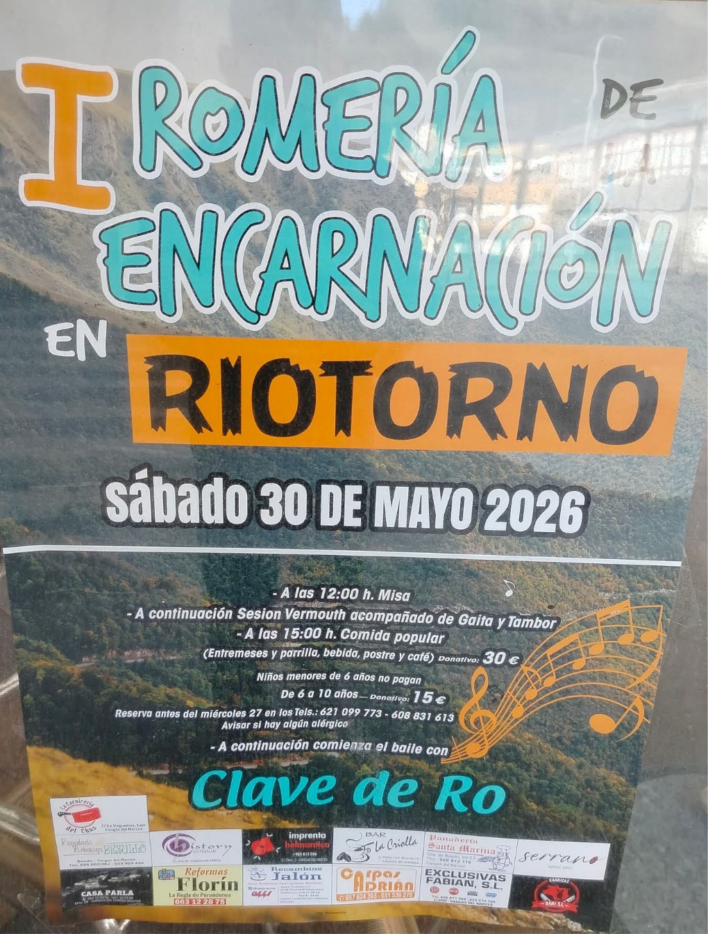 Romer�a de Encarnaci�n en Riotorno en Cangas del Narcea