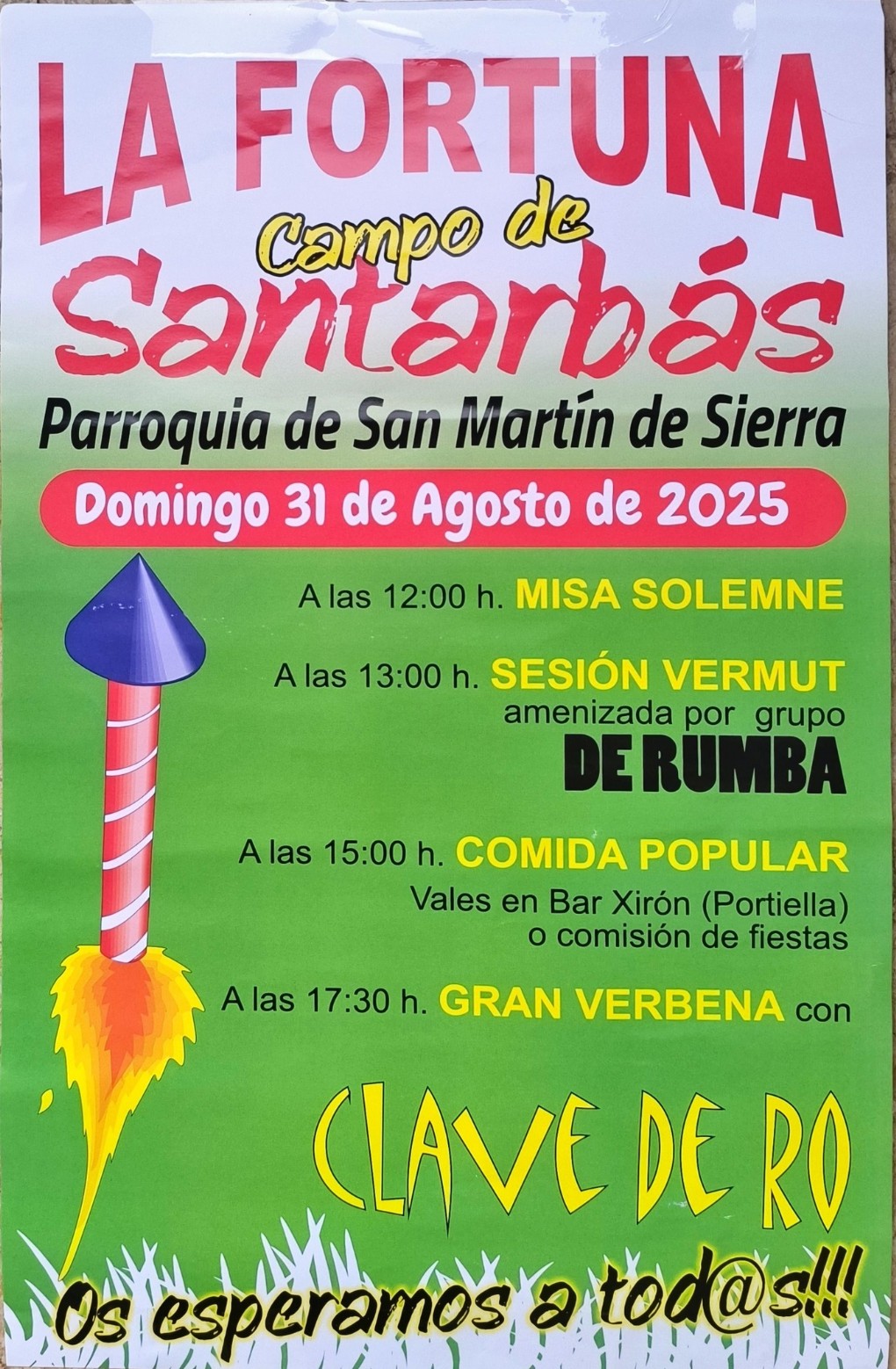 Fiesta de la Fortuna. Campo Santarbas de Cangas del Narcea