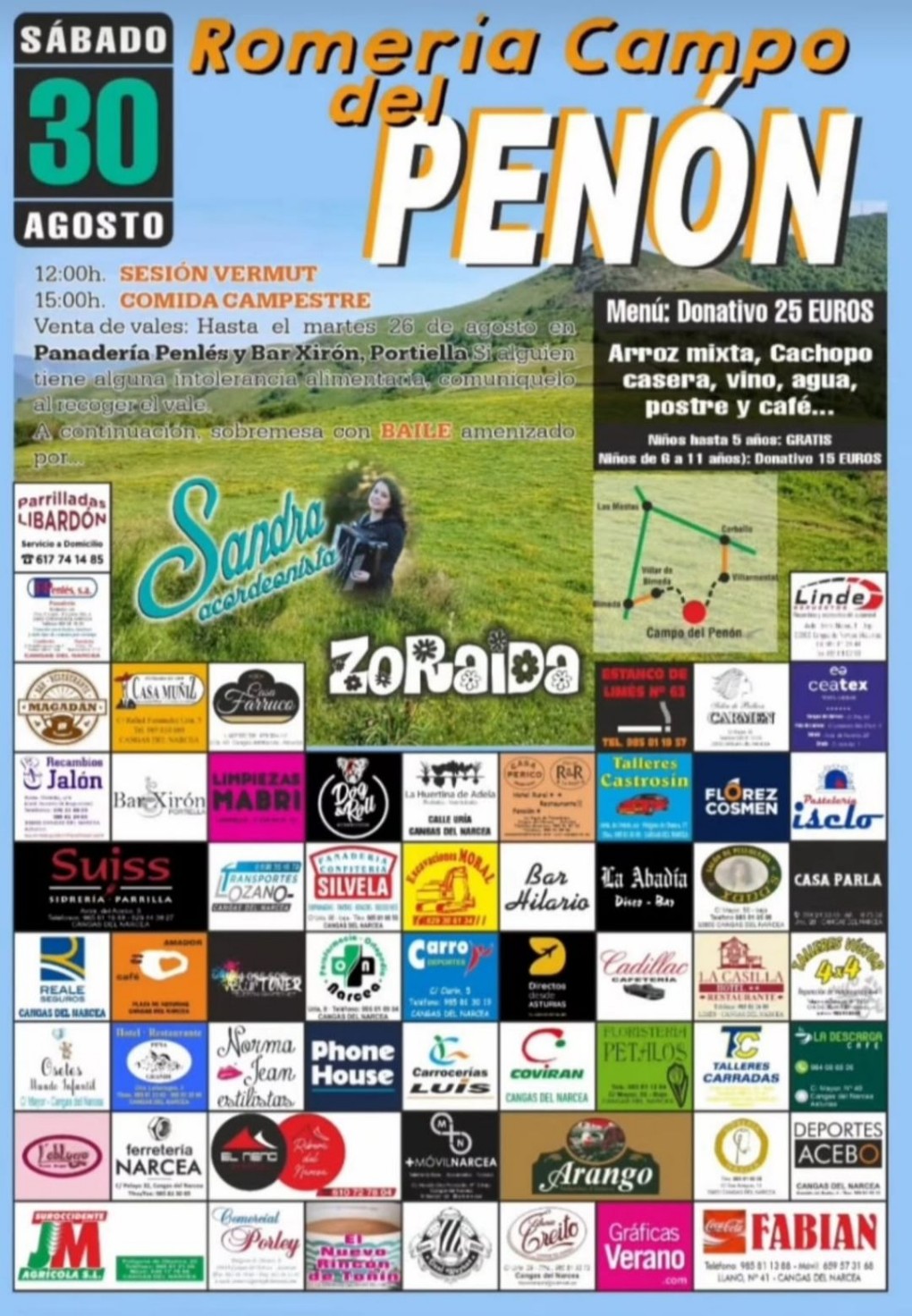 Romera del Campo del Penn en Cangas del Narcea
