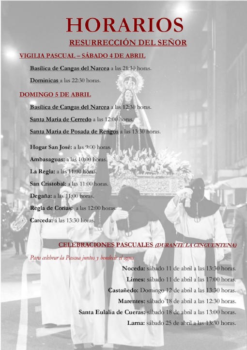 Semana Santa en Cangas del Narcea 2026