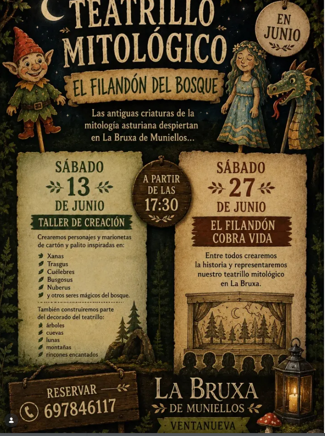 La Bruxa de Muniellos. Teatrillo mitol�gico