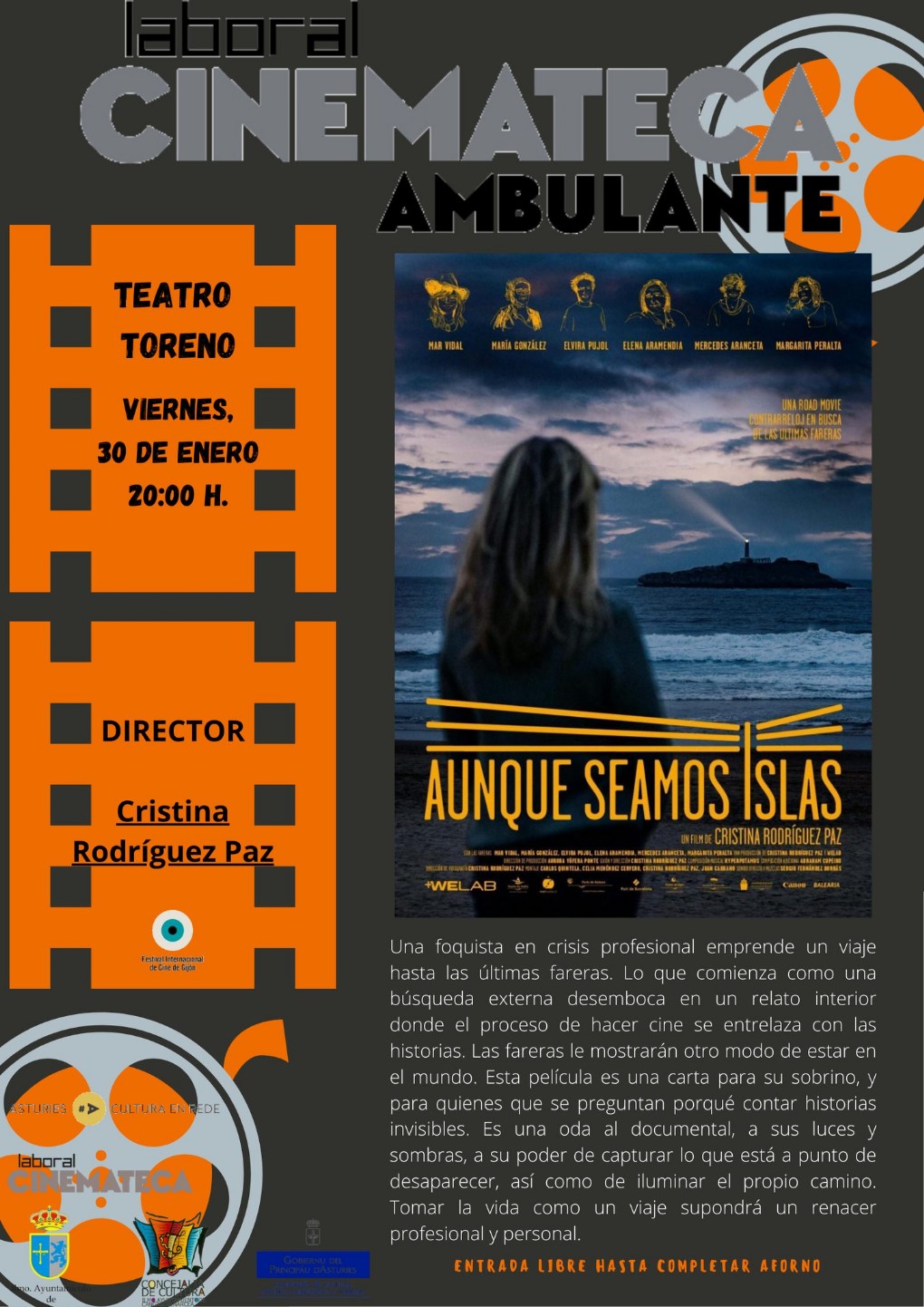 Cine. Aunque seamos islas en Cangas del Narcea