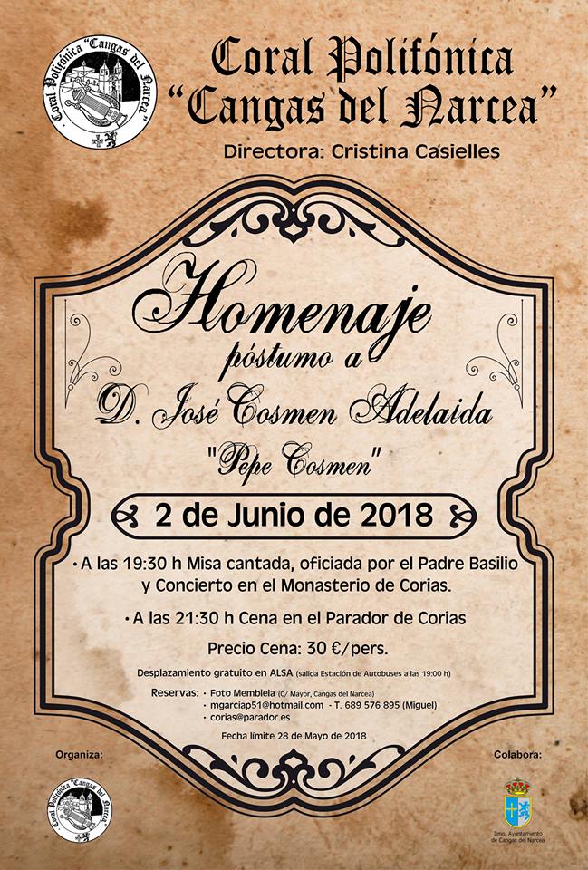 Concierto Coral Polifnica Cangas del Narcea