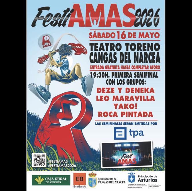 Concierto. FestiAMAS 2026 en Cangas del Narcea