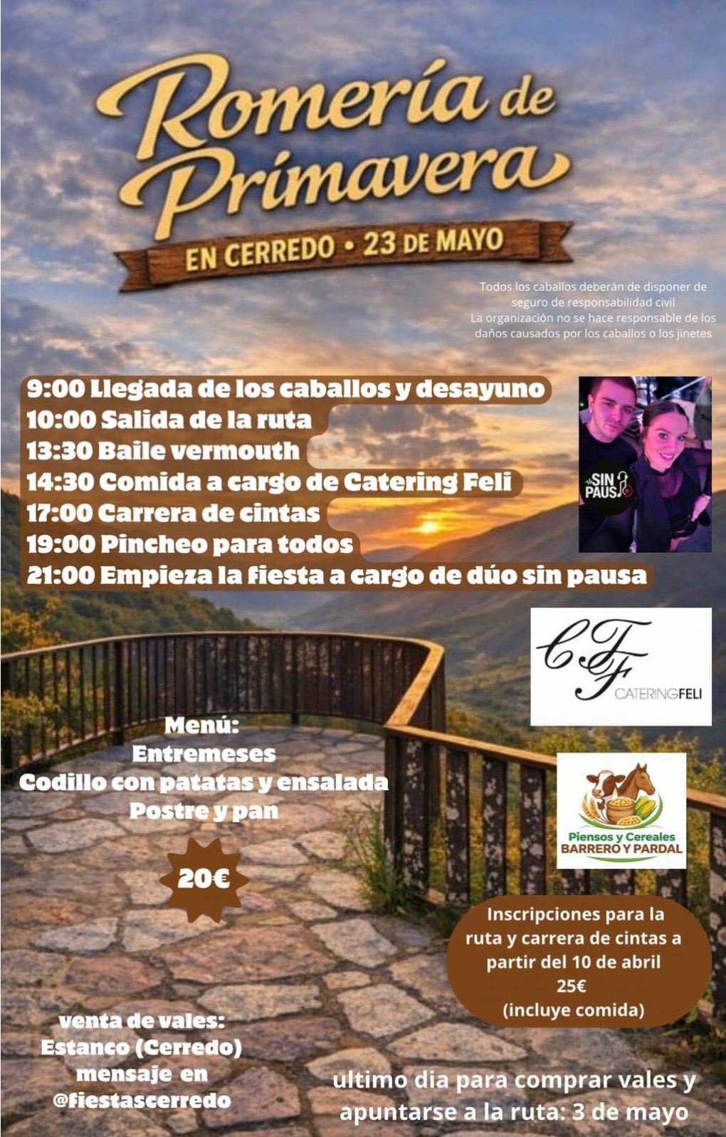 romeria de primavera de cerredo